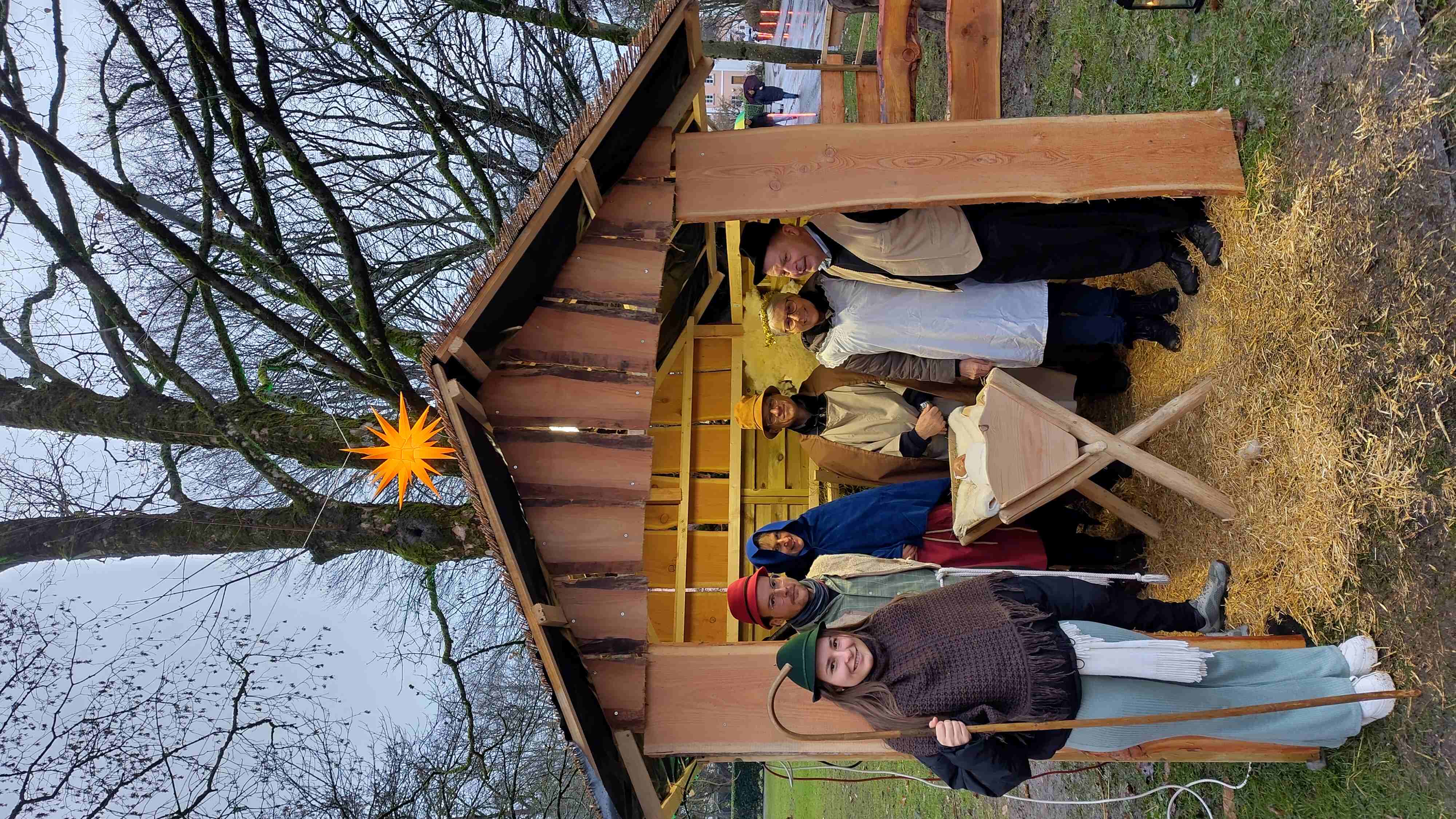 Lebendige Krippe am 6.12. in W...